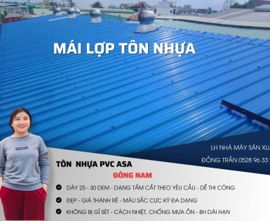 Mái Lợp Tôn Nhựa
