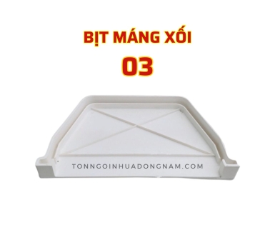 NẮP BỊT MÁNG XỐI NHỰA PVC