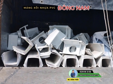 Nhận báo giá máng xối nhựa mới nhất từ Đông Nam