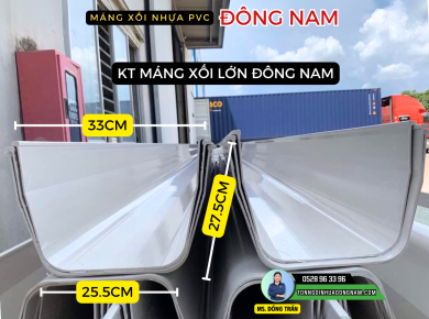 10 lý do bạn nên thay máng xối tôn cũ bằng máng xối nhựa PVC