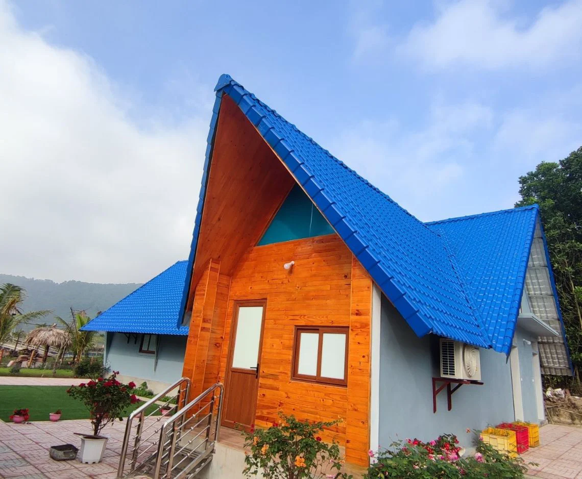 Homestay lợp mái ngói nhựa