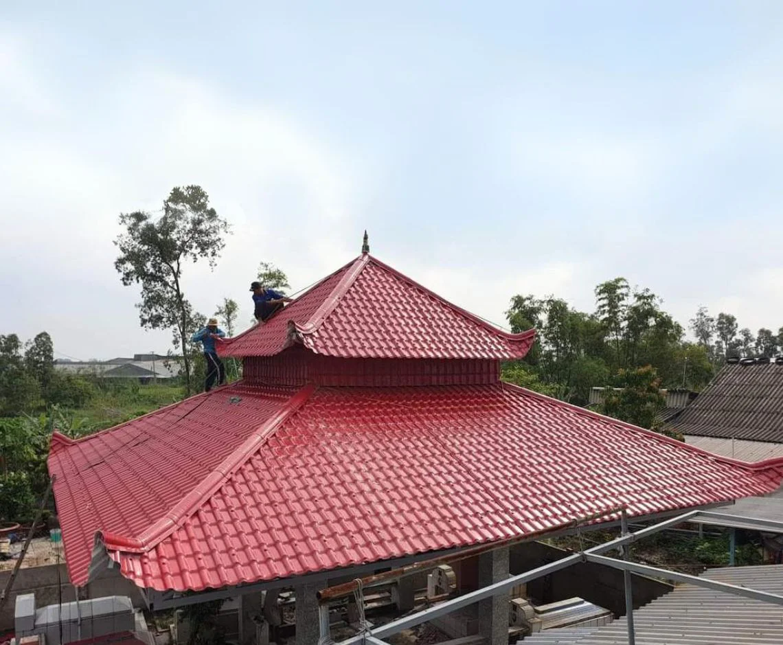 Ngói nhựa pvc asa