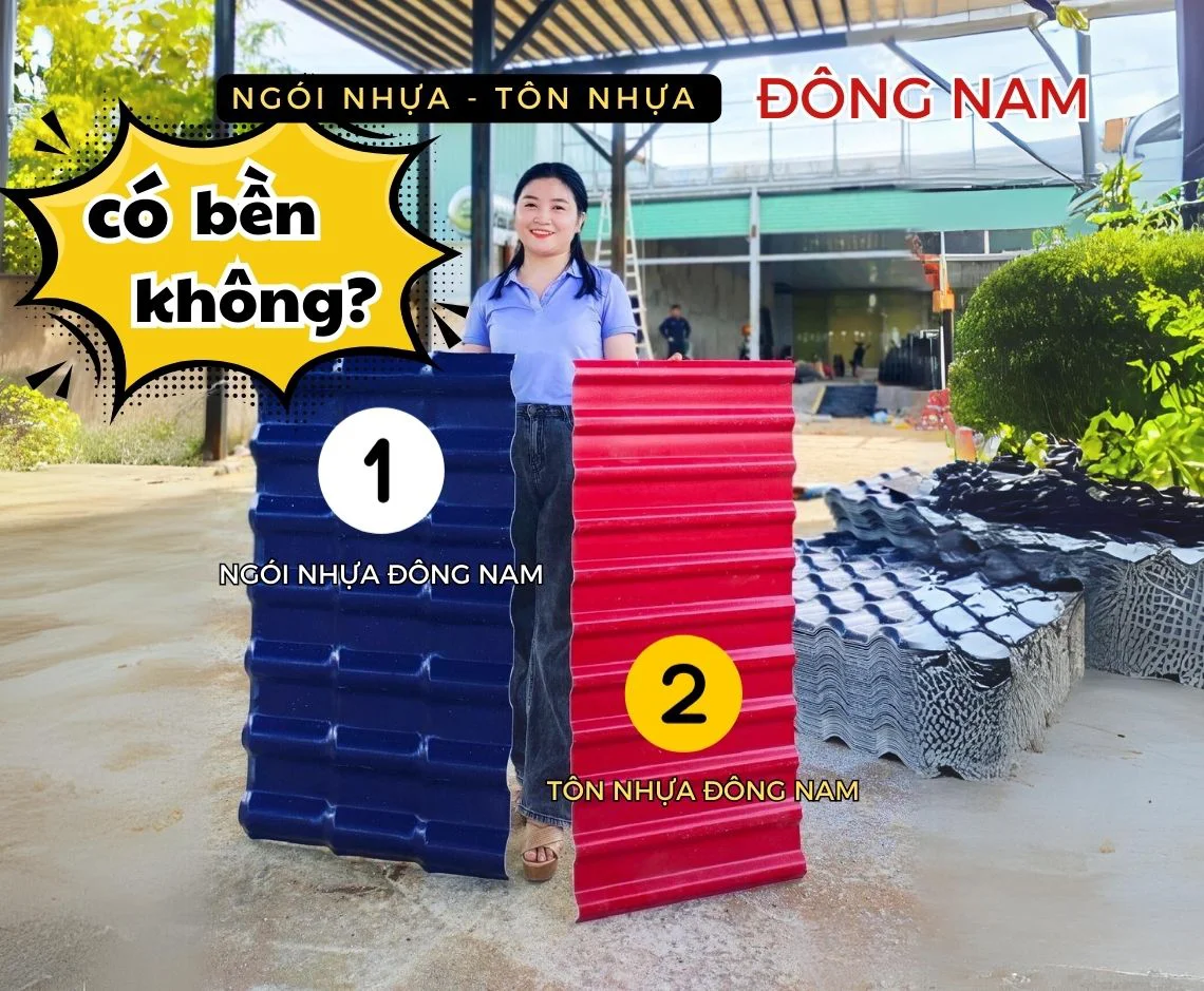 Tôn nhựa - ngói nhựa có bền không