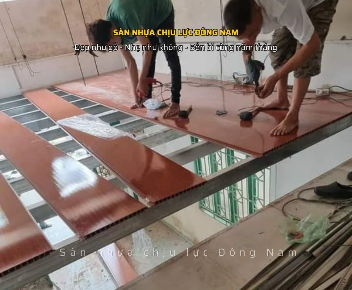 Sàn nhựa chịu lực