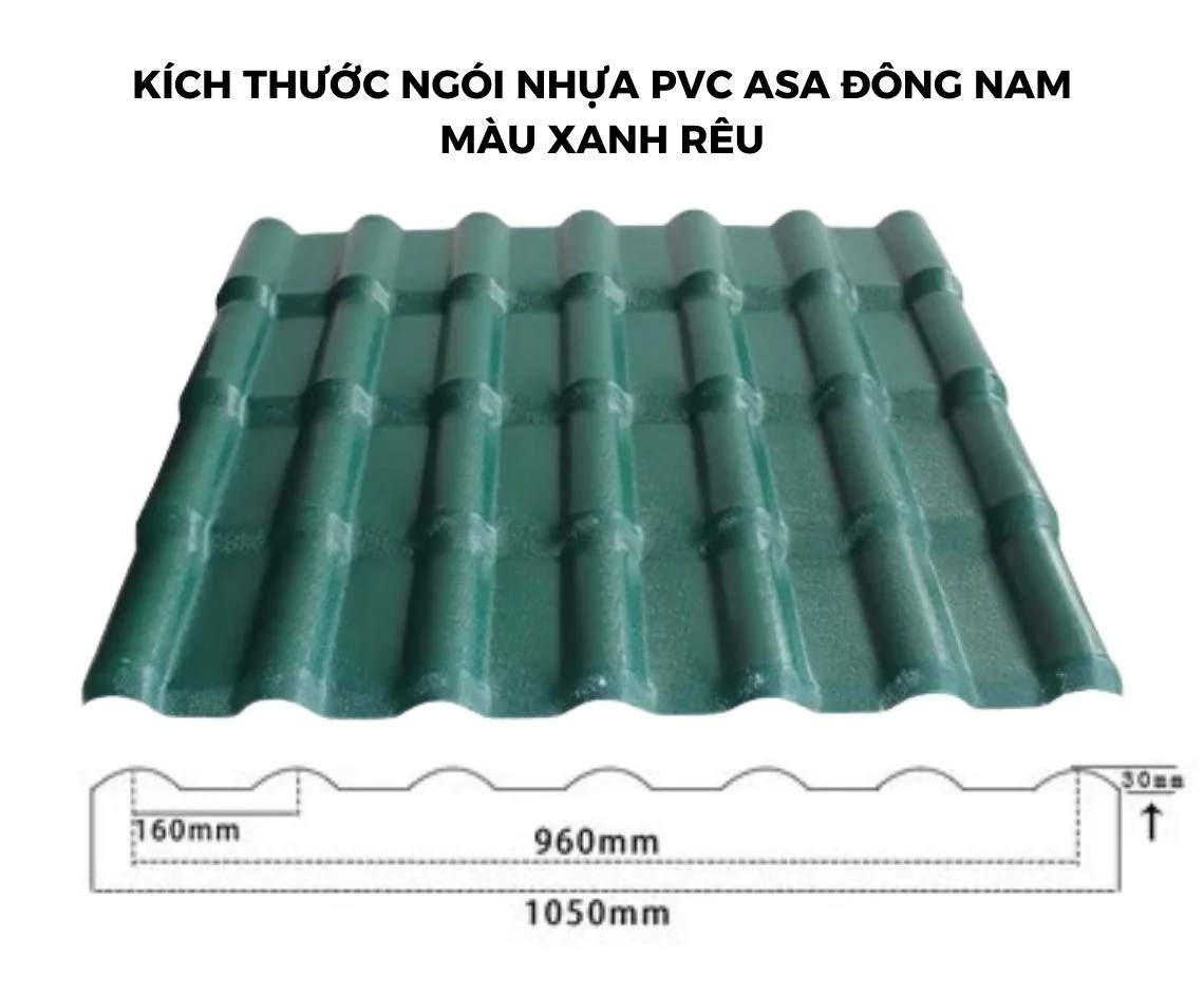 Tôn nhựa giả ngói