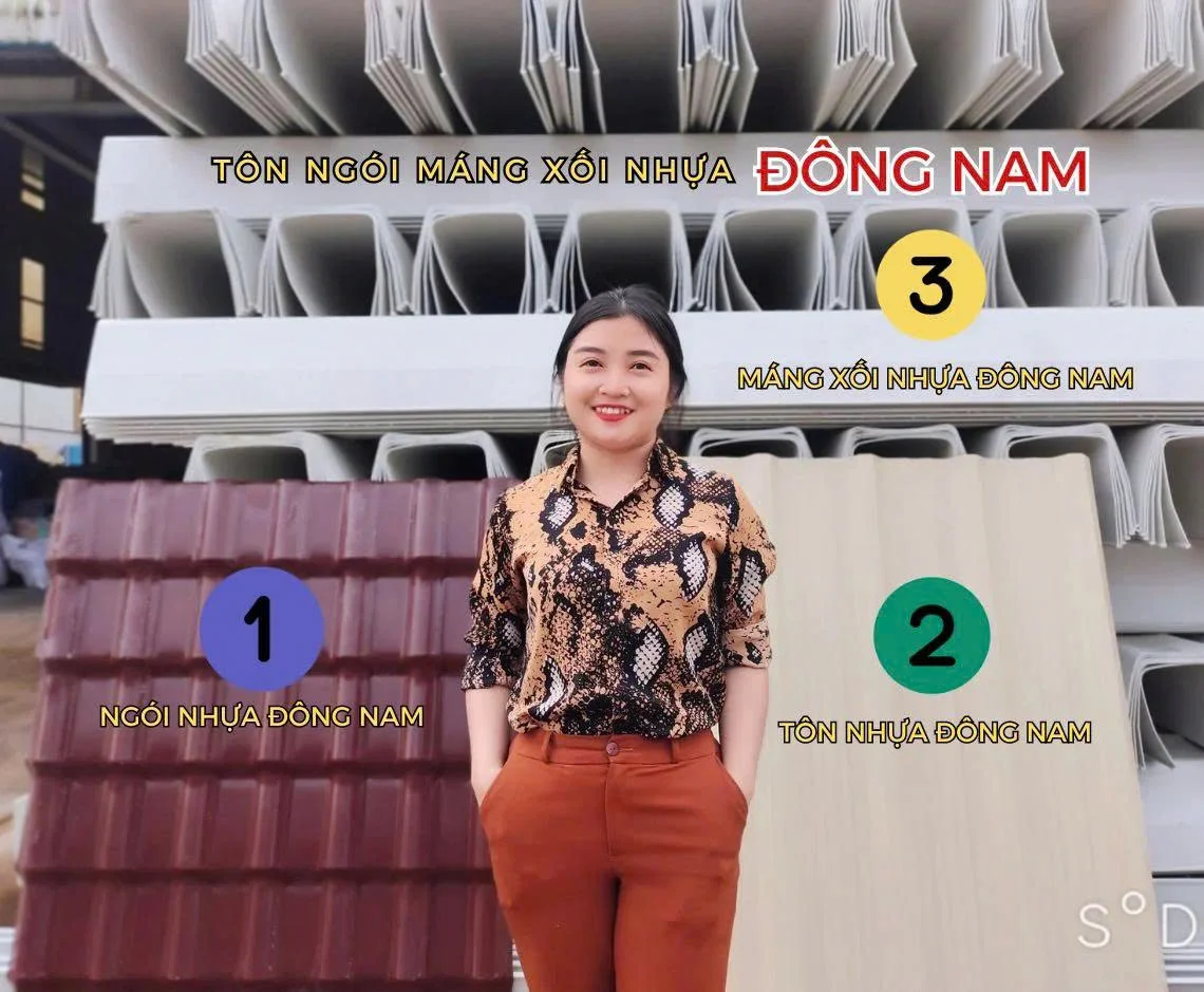 Tôn Ngói Nhựa Đông Nam