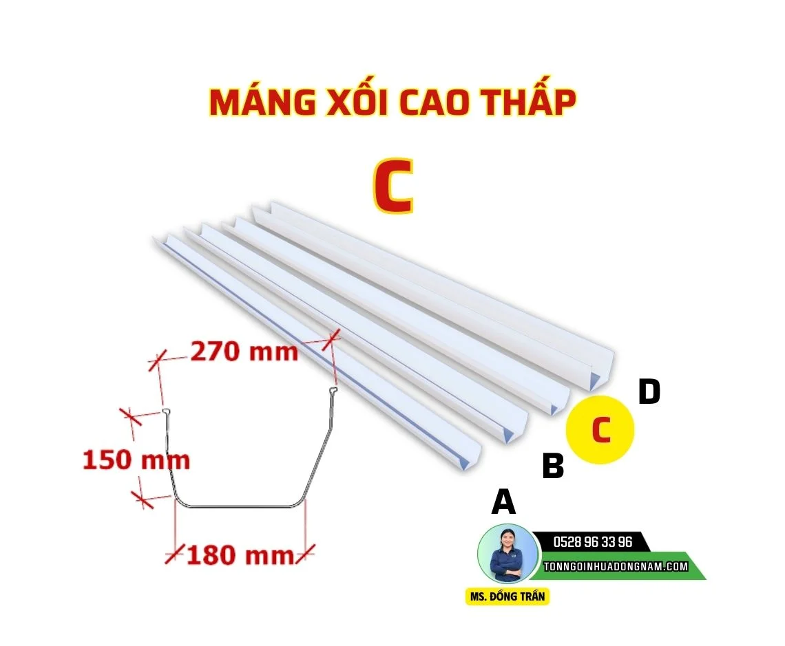 Máng xối nhựa