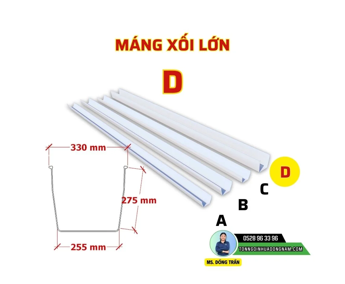 Máng xối nhựa