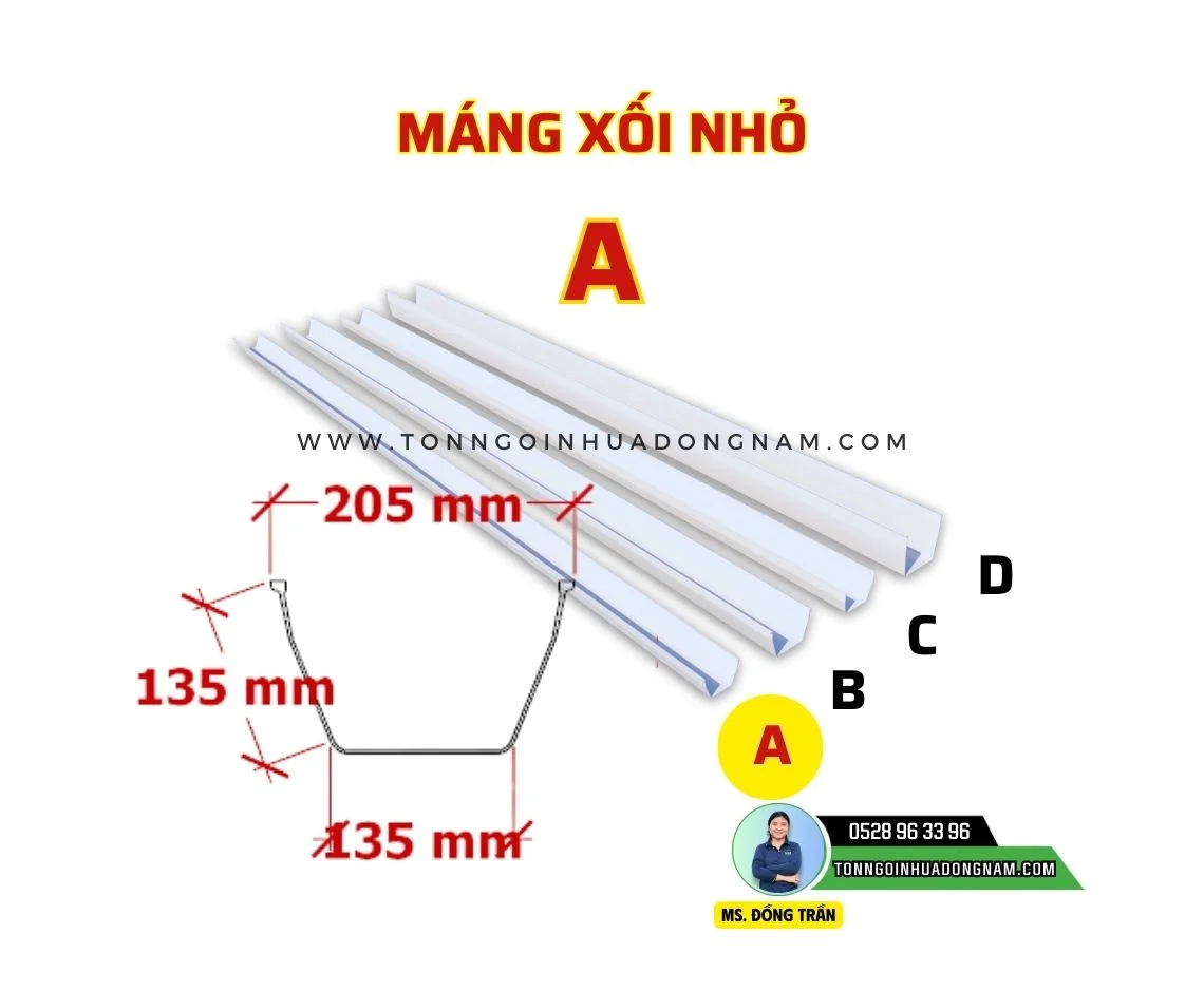 Máng xối nhựa