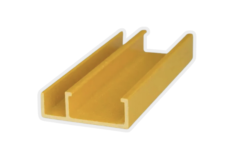 XÀ GỒ COMPOSITE - HÌNH U ( XÀ GỒ NHỰA FRP ) | VLXD Minh Quang Bình Thuận,  đá tự nhiên, chống thấm Minh Quang, gạch men. Hotline:0901231510 -  0911451139