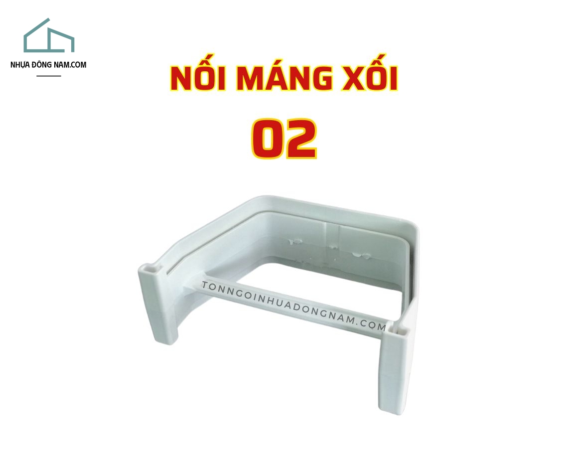 NỐI MÁNG XỐI NHỰA PVC