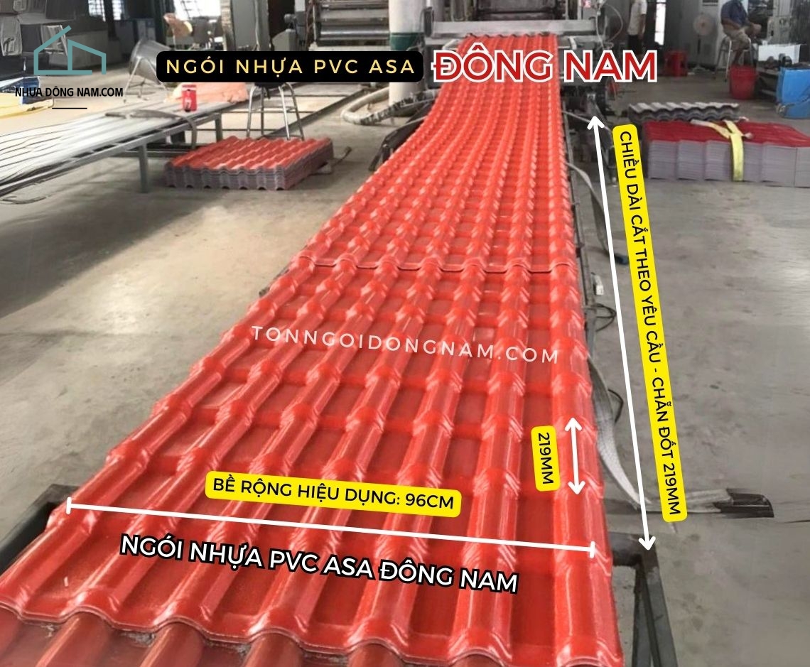 Ngói Nhựa PVC ASA