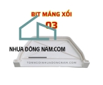NẮP BỊT MÁNG XỐI NHỰA PVC